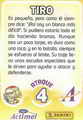 Tiro - regular card back
