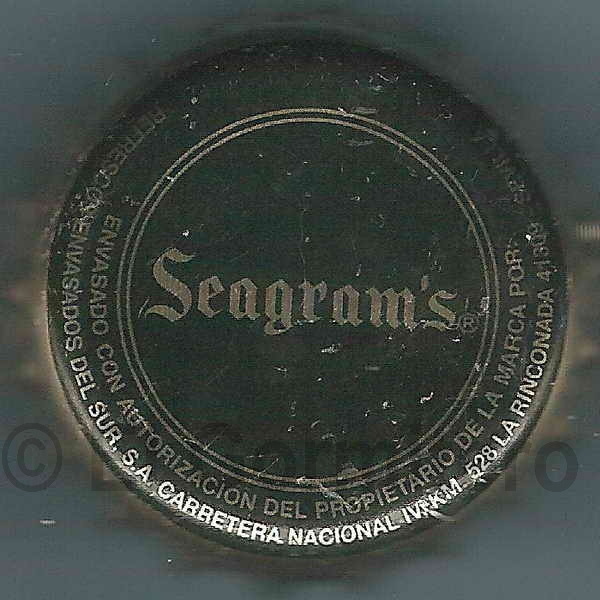 Crown caps · Canada · Seagram's Agua Tónica · Original reference: C_CAN_0001
