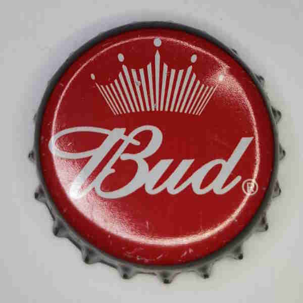 Chapas · Estados Unidos · Budweiser Gracias a Ricardo desde Inglaterra · Referencia original: C_USA_0008