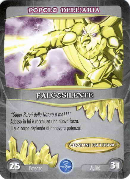 Halcón silencioso (Gold) (card)