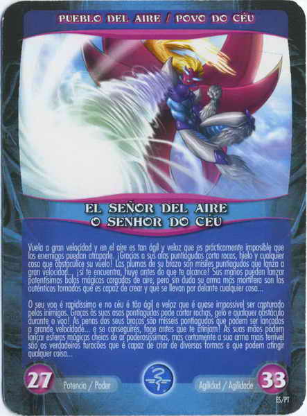 El señor del aire (card)