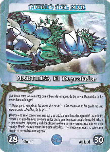 Martillo (special with Gormiti magazine 8) (card)