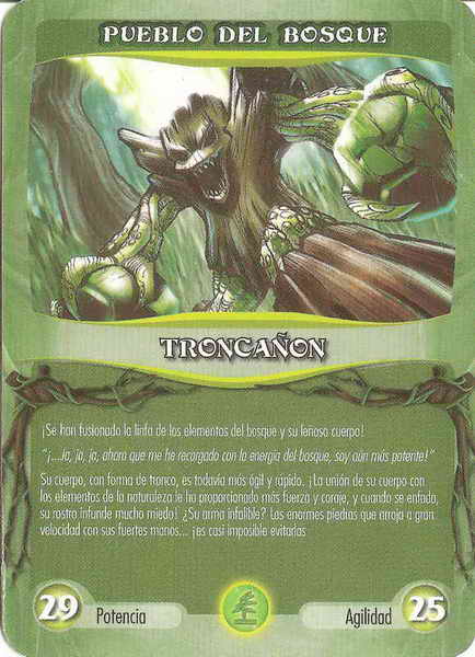 Troncañón (special with Gormiti magazine 7) (card)