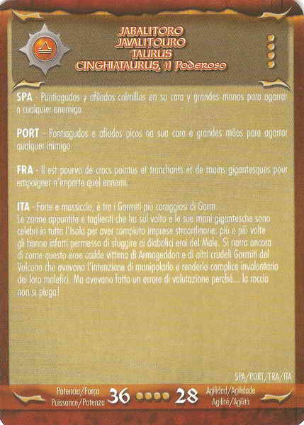 Jabalitoro (card)
