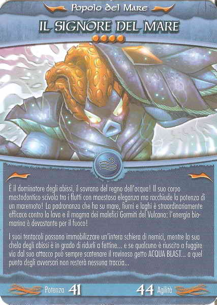 El Señor del mar (Special Series) (card)