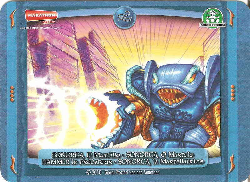 Sonorca, el martillo (card)