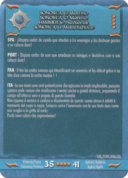 Sonorca, el martillo (card)
