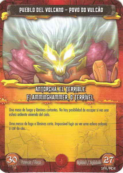 Antorcha, included in the Magic Egg (card)