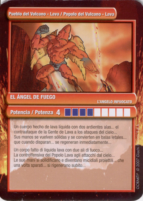 Angel de fuego (card)