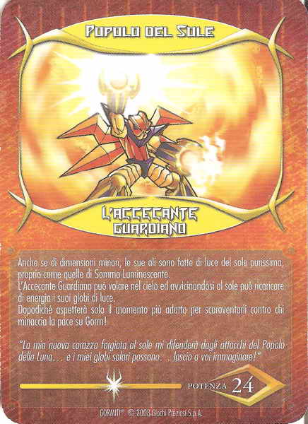 L'Accecante guardiano (card)