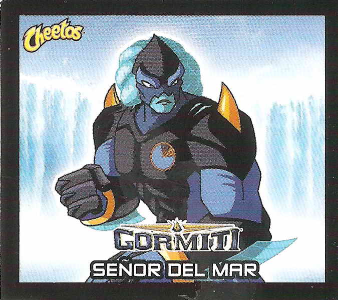 13 Señor del mar en la cascada (sticker)