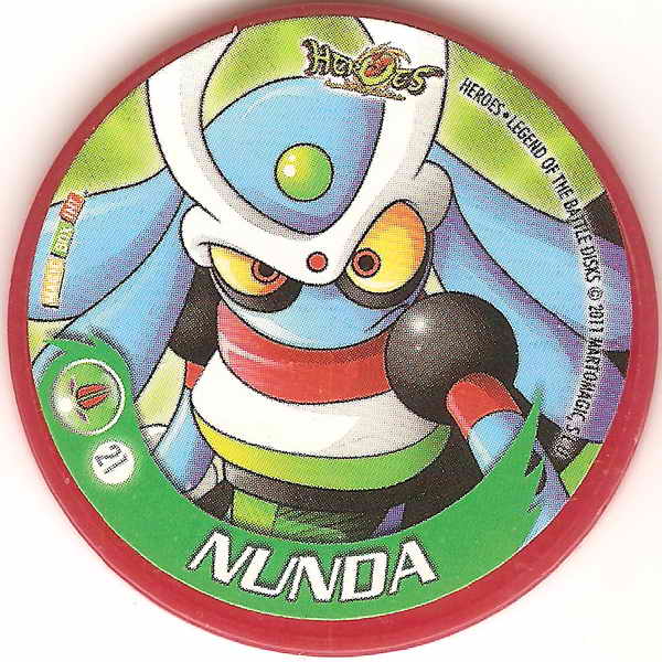 21 Nunda (named disk)