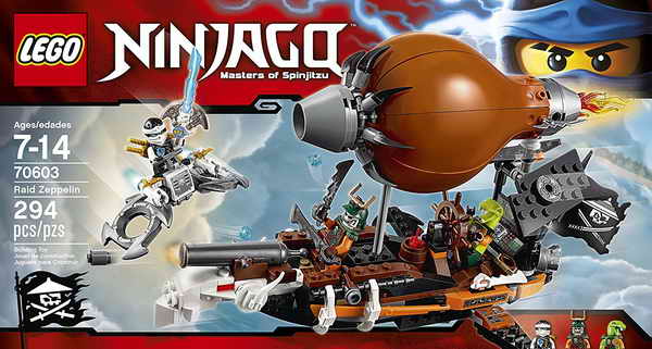 Ninjago 70603 - Raid Zeppelin - caja