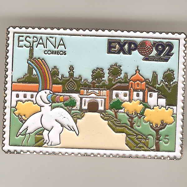 Pins 016 - Expo '92 Correos