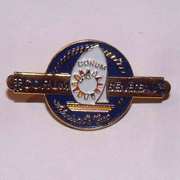 Pins 025 - Corum Admiral's Cup Watch (round)