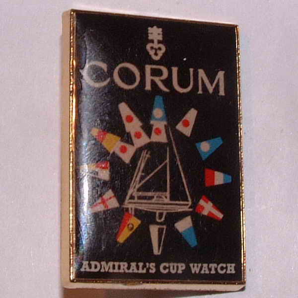 Pins 027 - Corum Admiral's Cup Watch (rectangular)