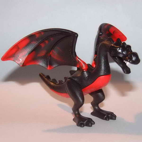 05 - The Blue Fire · Original Dragon - figure