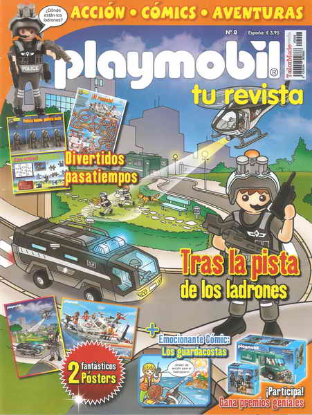 08 - On the Trail of the Thieves · Special Unit Police Officer - magazine