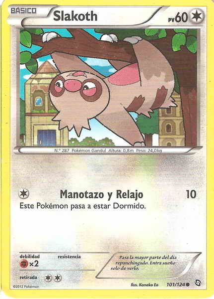 101/124 - card