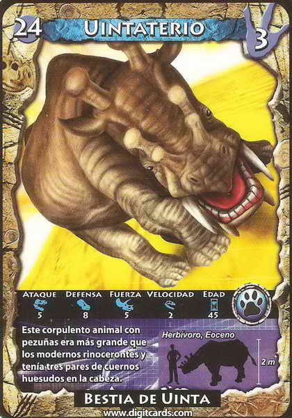 Uintatherium (combat card)