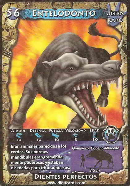 56 · Entelodont (combat card)