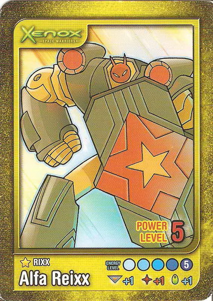 Alpha Reixx: card front