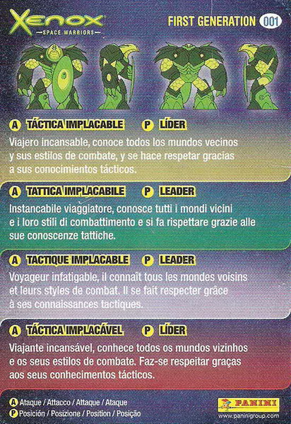 Khan Snahl: card back