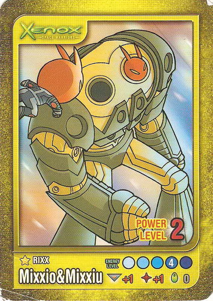 Mixxio & Mixxiu: card front
