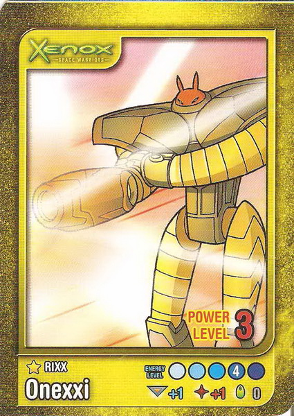 Onexxi: card front