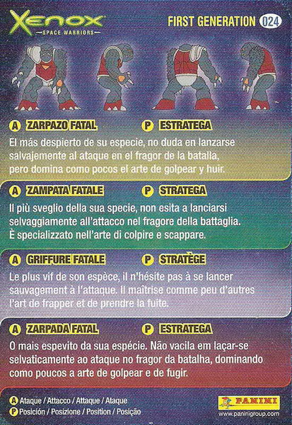 Pakiax: card back
