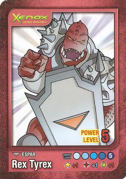 Rex Tyrex: card front