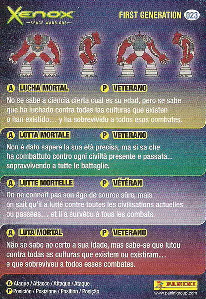 Tedlux: card back